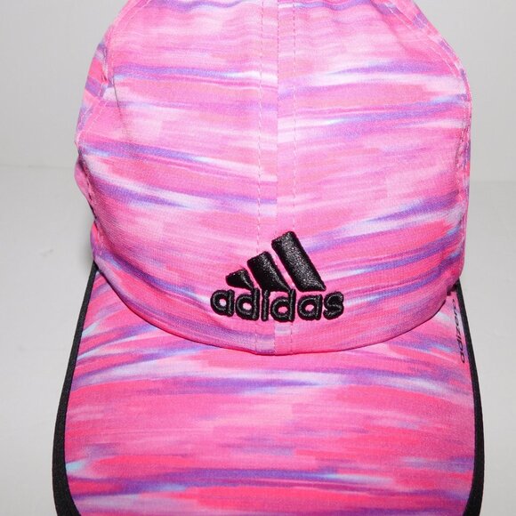 Adidas Adizero Climacool Womens Pink Purple  Running Cap hat adjustable - Picture 7 of 11